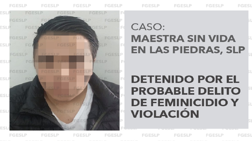 Detienen a presunto homicida de maestra de kínder en SLP - brayan-alberto-n-presunto-homicida-de-maestra-de-kinder-en-slp