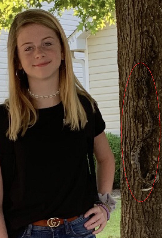 Foto revela peligro que acechó a joven en su primer día de clases - brooke-en-su-primer-dia-de-clases