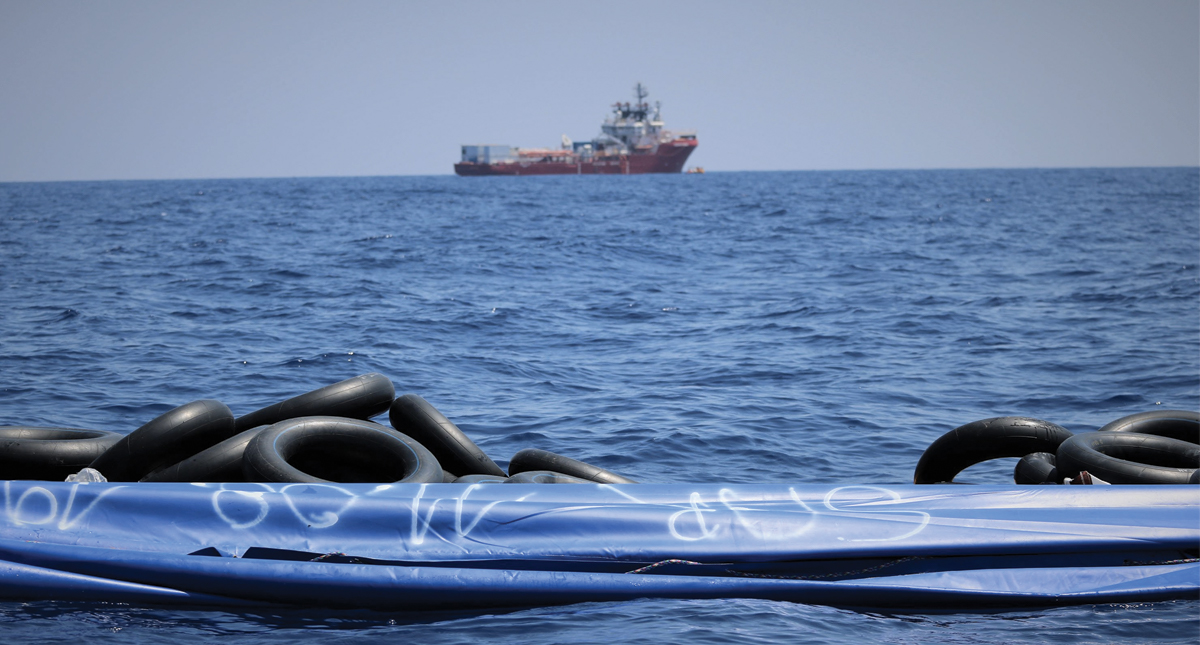 Migrantes de Open Arms esperan su reubicación en Europa