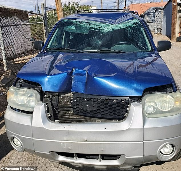 Roban camioneta a esposo de víctima de ataque en El Paso tras funeral - camioneta-hombre-funeral-esposa-el-paso