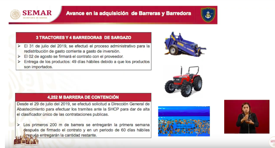 En mes y medio sargazo estará erradicado: Marina - captura-de-pantalla-2019-08-01-a-las-072231-e1564663257536