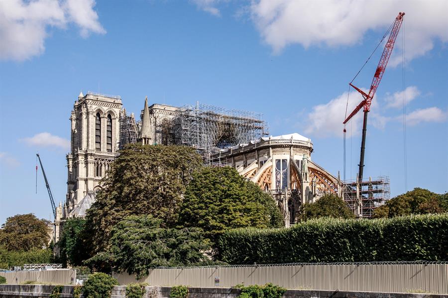Reanudan restauración de Notre-Dame con nuevas medidas de seguridad - catedral-de-notre-dame-restauracion