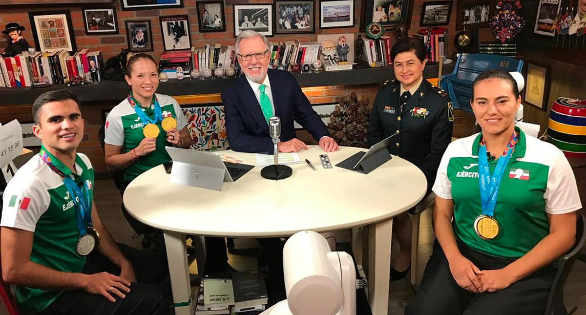 Entrevista con medallistas de Juegos Panamericanos “Lima 2019”