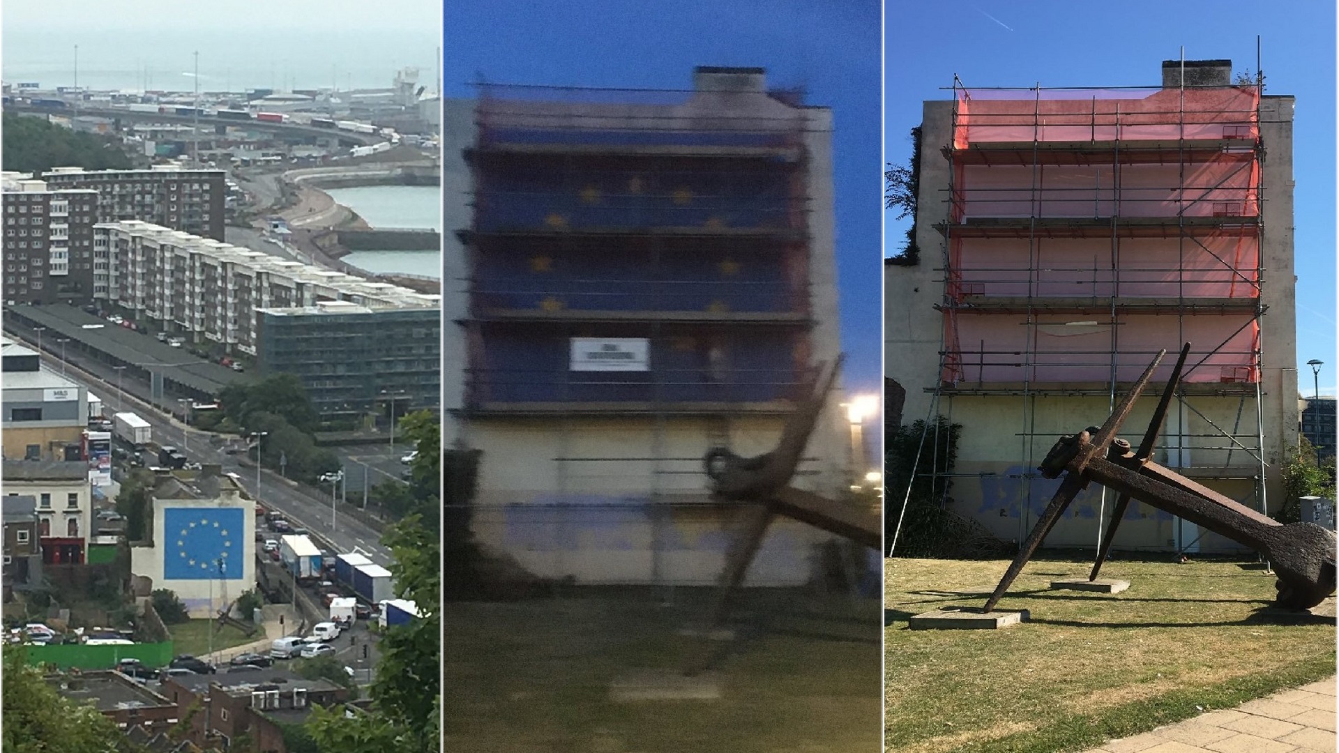 'Desaparece' mural de Banksy sobre el Brexit en Inglaterra - desaparicion-del-mural-de-bansky-en-dover