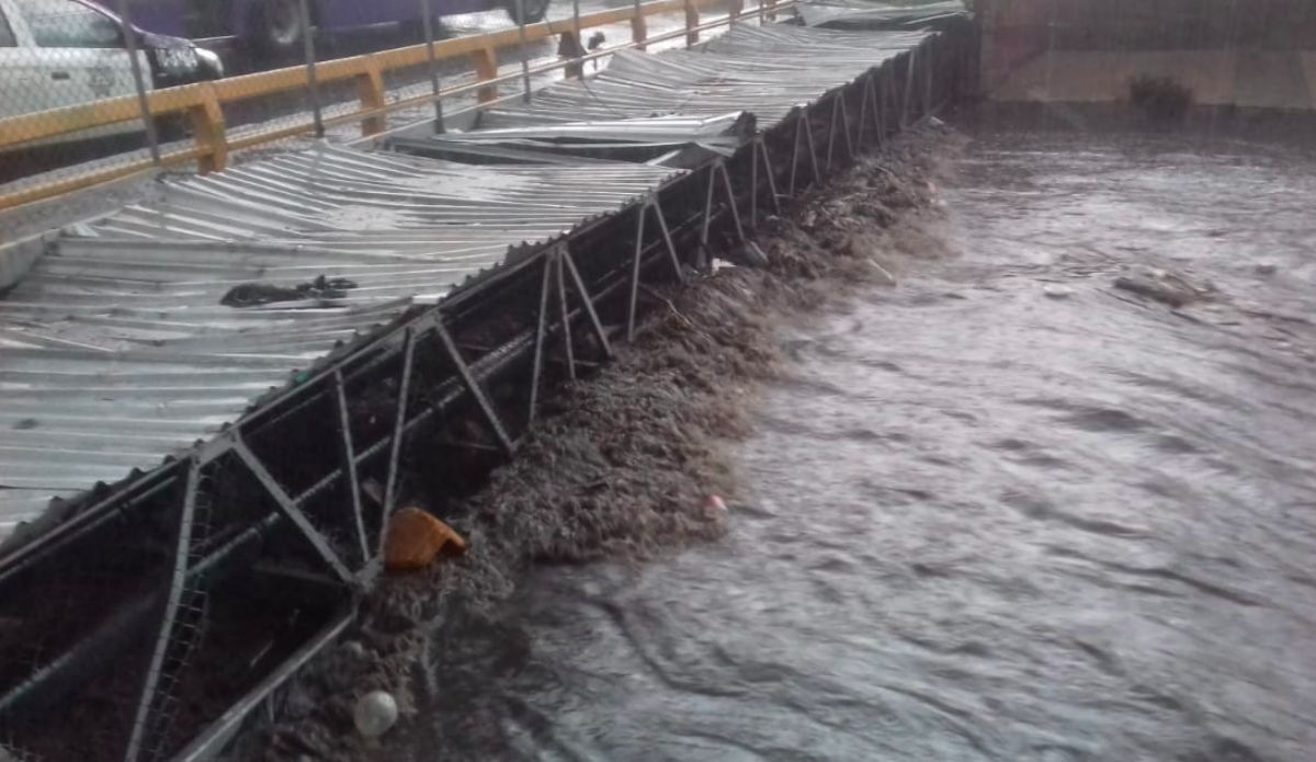 #Video Se desborda Río de los Remedios