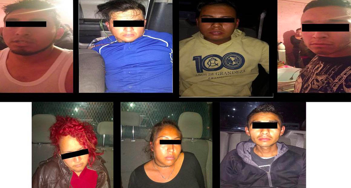 Cae banda dedicada al robo de vehículos con violencia en el Edomex