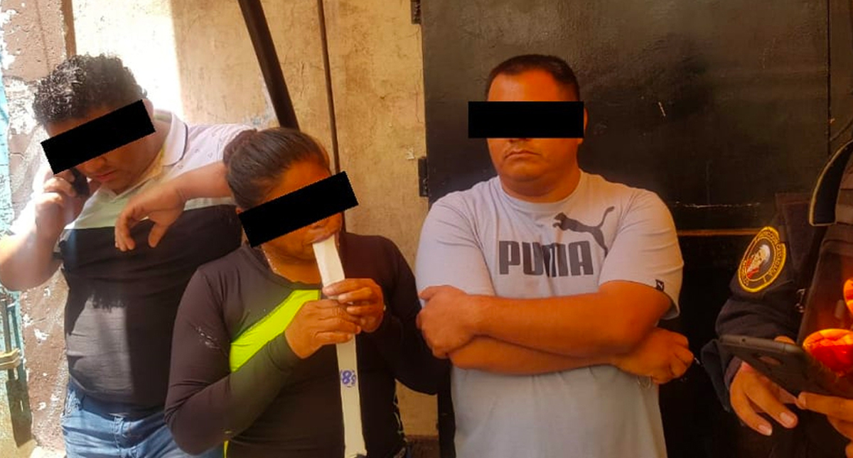 Detienen a tres personas con 395 mil pesos en la Morelos