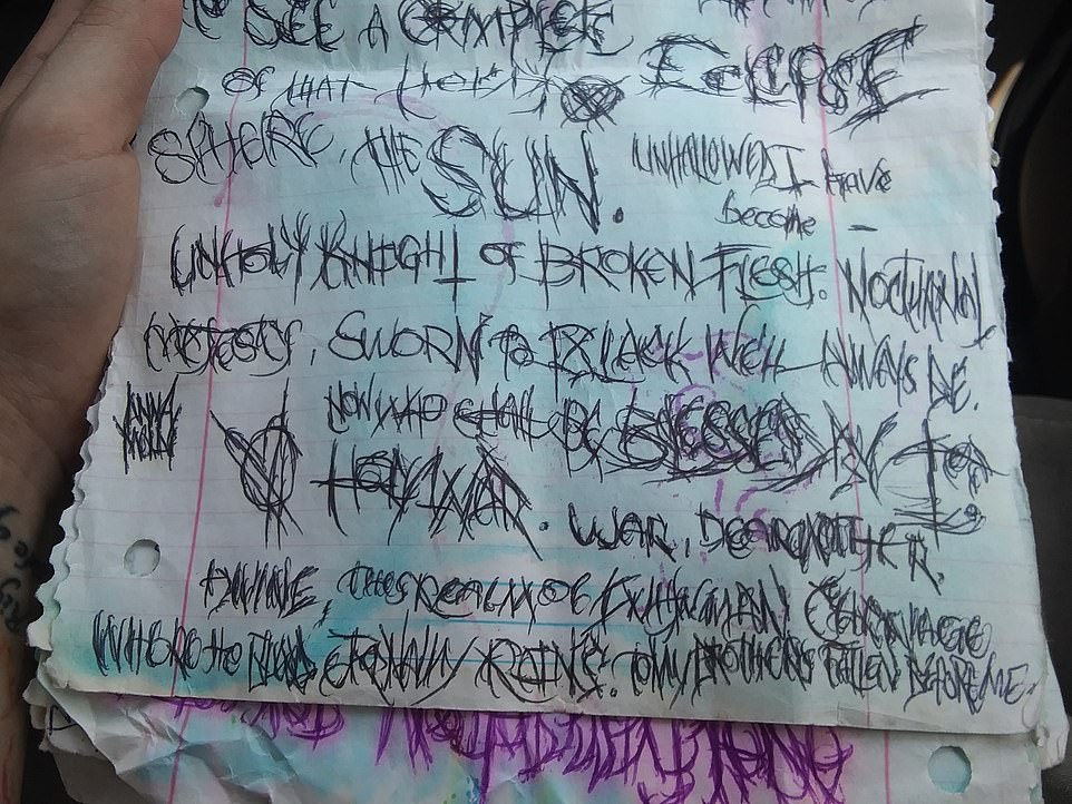 Las notas de Connor Betts, el tirador de Dayton - diario-connor-betts-dayton-8