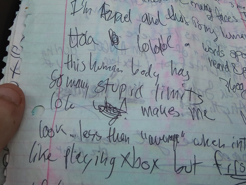 Las notas de Connor Betts, el tirador de Dayton - diario-connor-betts-dayton-9