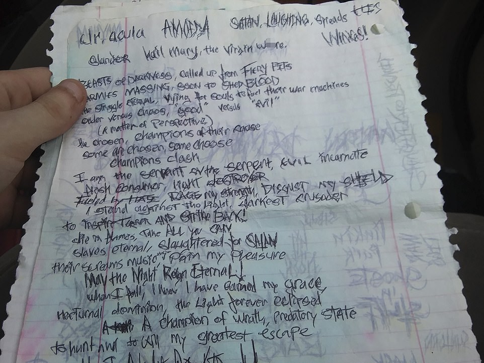 Las notas de Connor Betts, el tirador de Dayton - diario-connor-betts-dayton