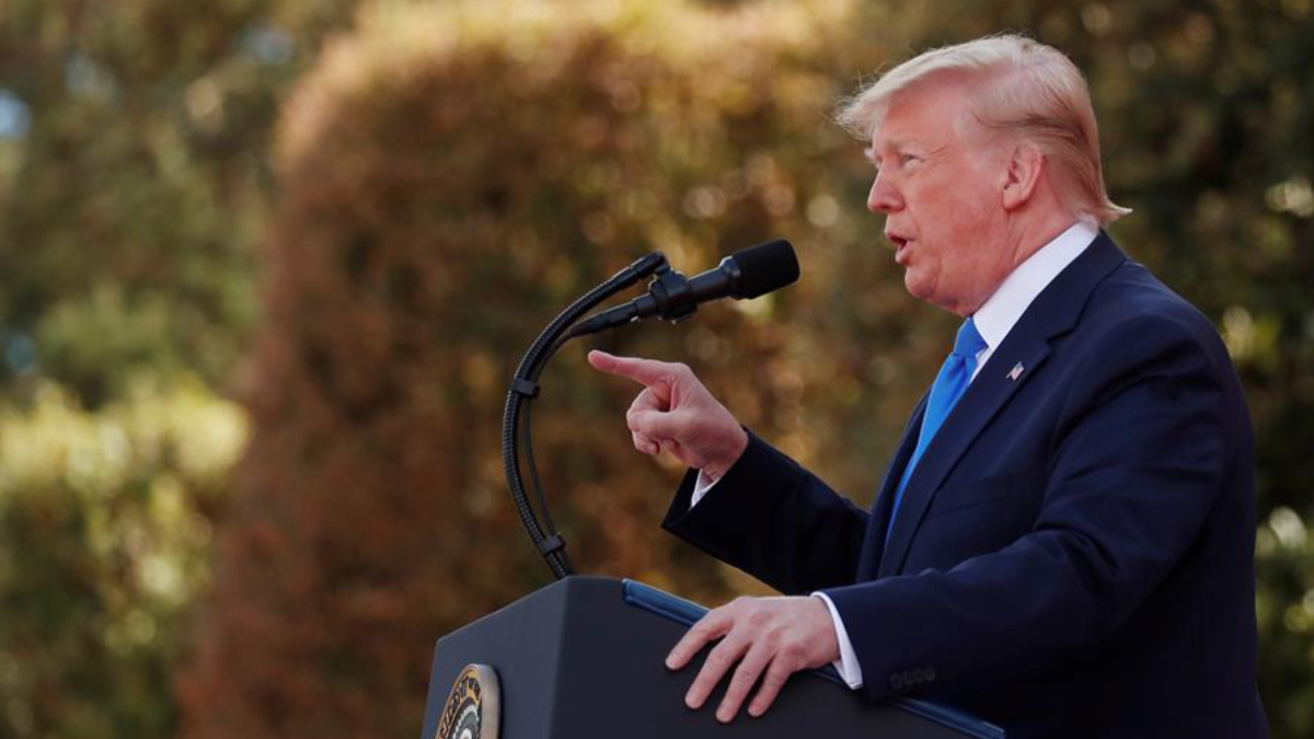 Trabajadores de Shell asisten a evento de Trump para recibir pago del día