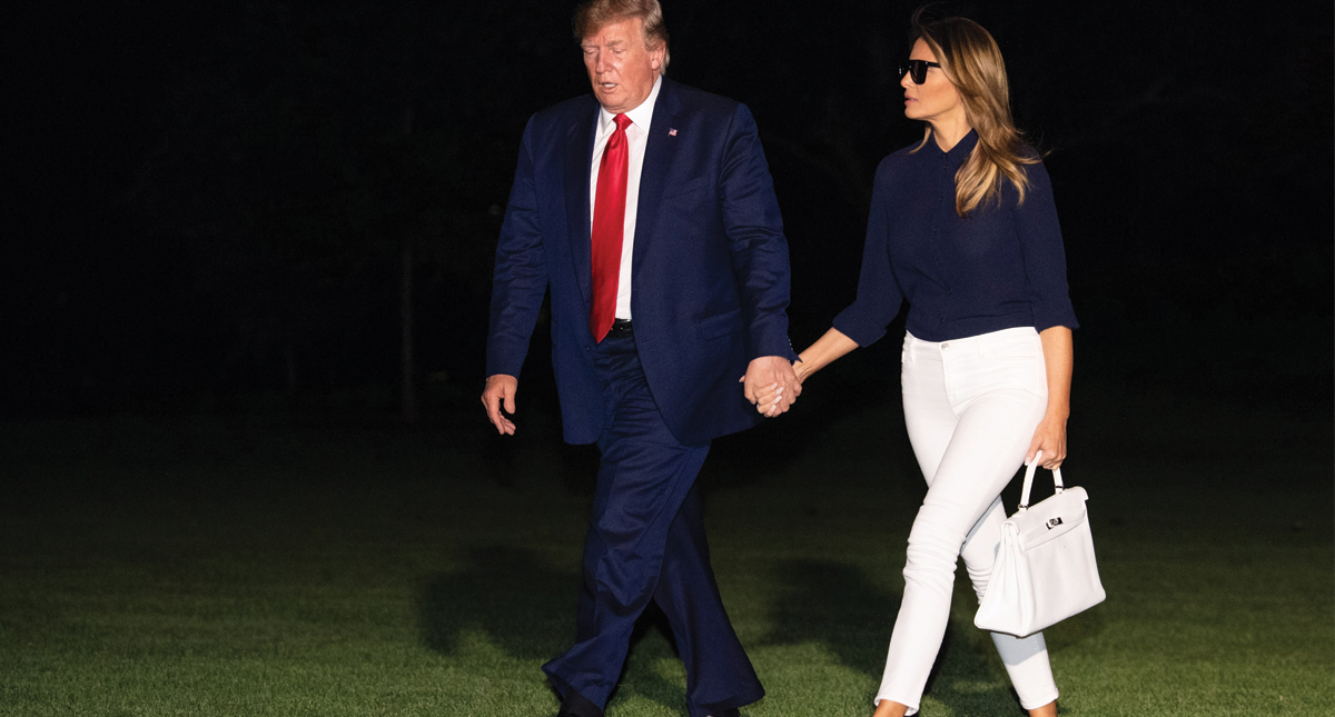 SRE desea pronta recuperación a Donald y Melania Trump