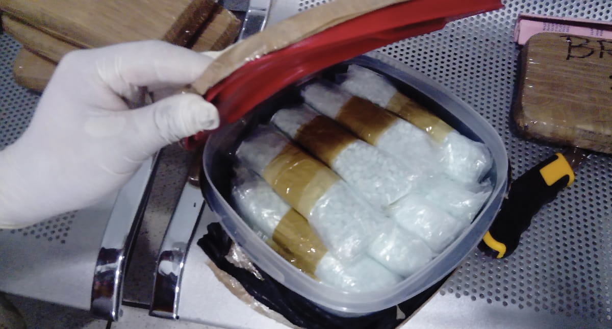 Decomisan droga con valor de más de 17 mdp en Baja california - drogas-decomisadas