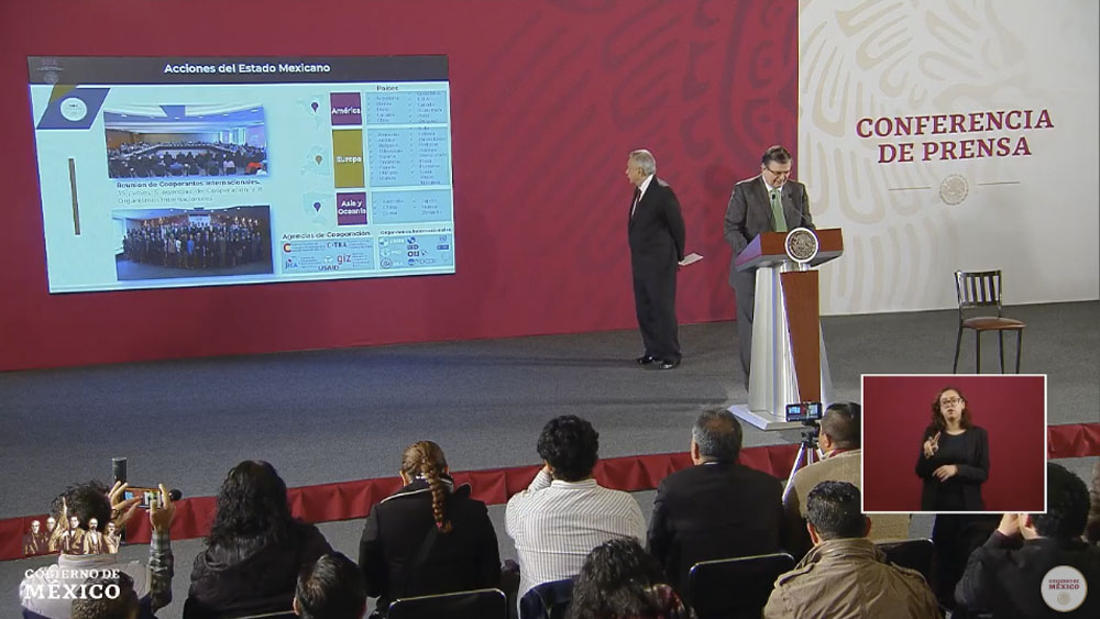 Ebrard detalla Plan de Desarrollo Integral para Centroamérica