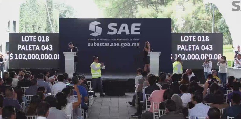 Subastada, mansión de Zhenli Ye Gon