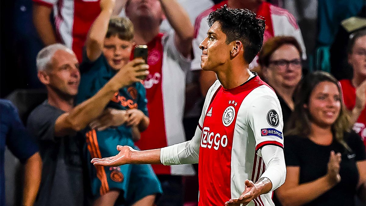 Edson Álvarez debuta en la Champions League con gol