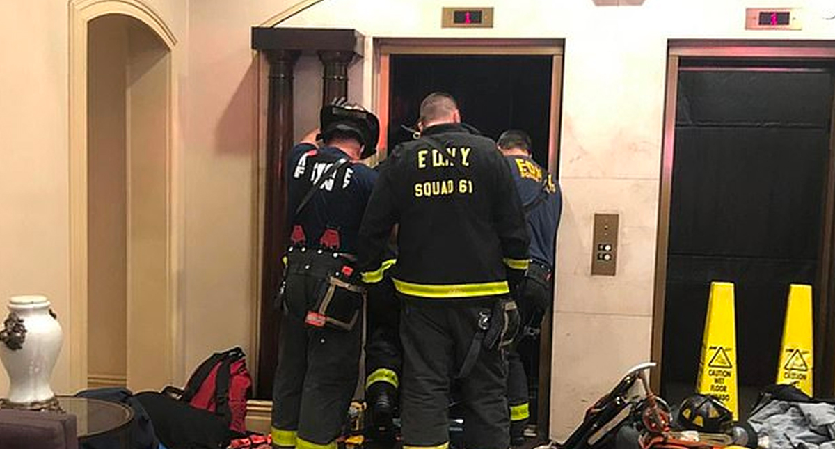 #Video Hombre muere aplastado por elevador en edificio de lujo en NY