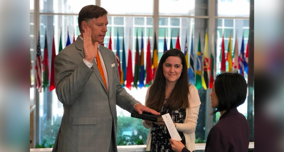 Christopher Landau rinde protesta como embajador de EE.UU. en México