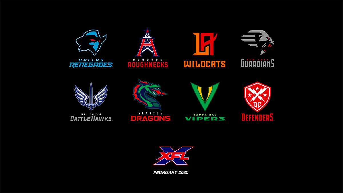 Los equipos que competirán en la XFL