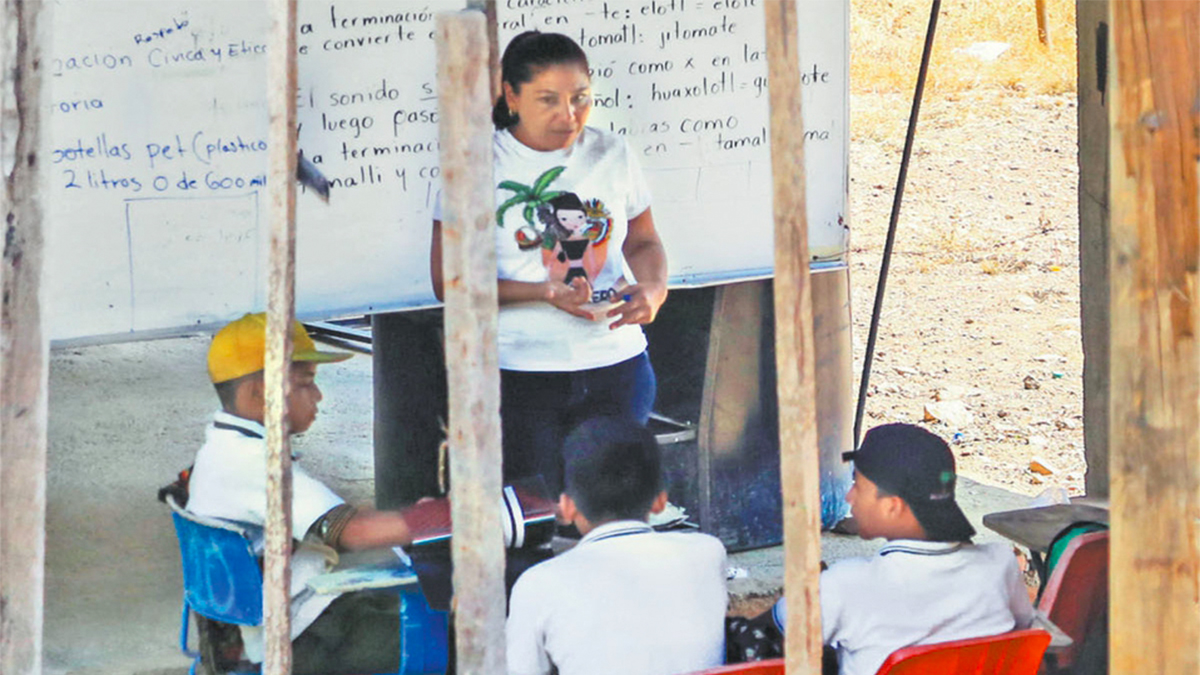 Más de 6 mil escuelas continúan dañadas tras los sismos de 2017