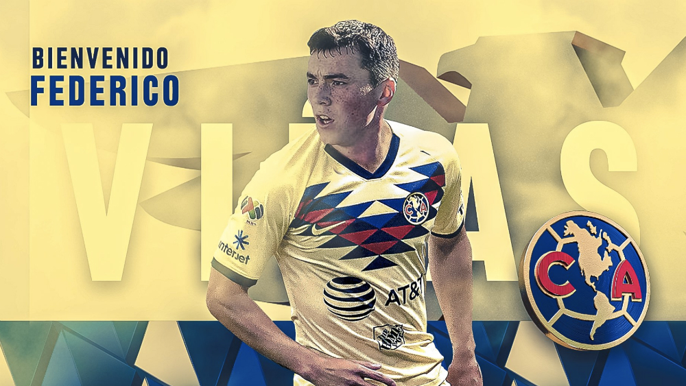 América confirma llegada del delantero Federico Viñas