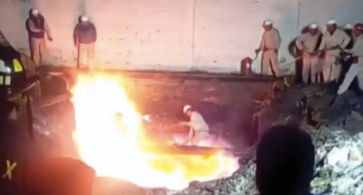 #Video Flamazo en toma clandestina de Iztacalco