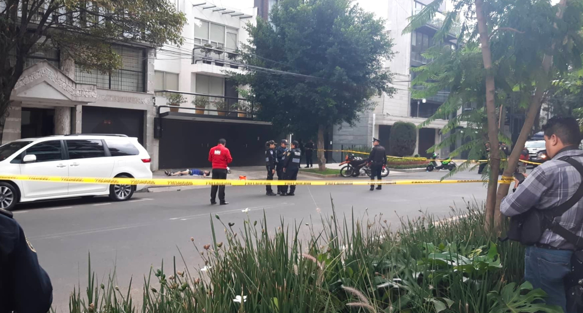 Asesinan a presunto asaltante que se hizo pasar como repartidor en Polanco
