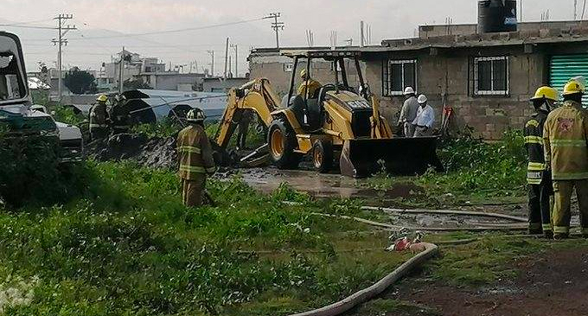 Prevén que esta tarde quede reparado ducto de Pemex en Tezoyuca