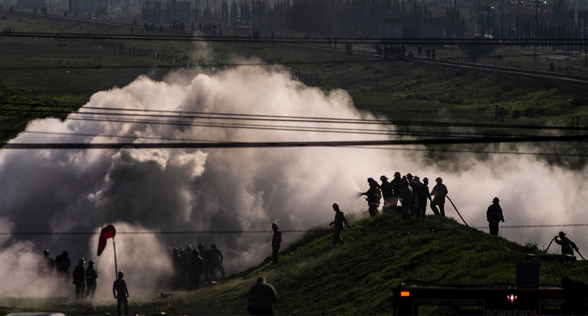Fuga de gas en el Edomex afecta suministro de agua potable en cuatro municipios