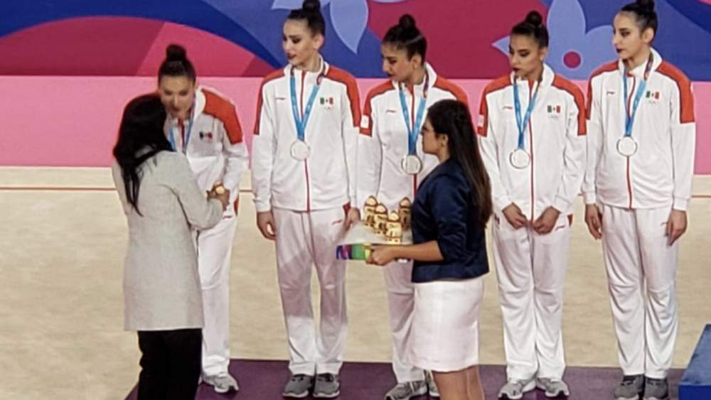 Gimnasia de conjunto con tercera medalla, ahora de plata, en Lima 2019