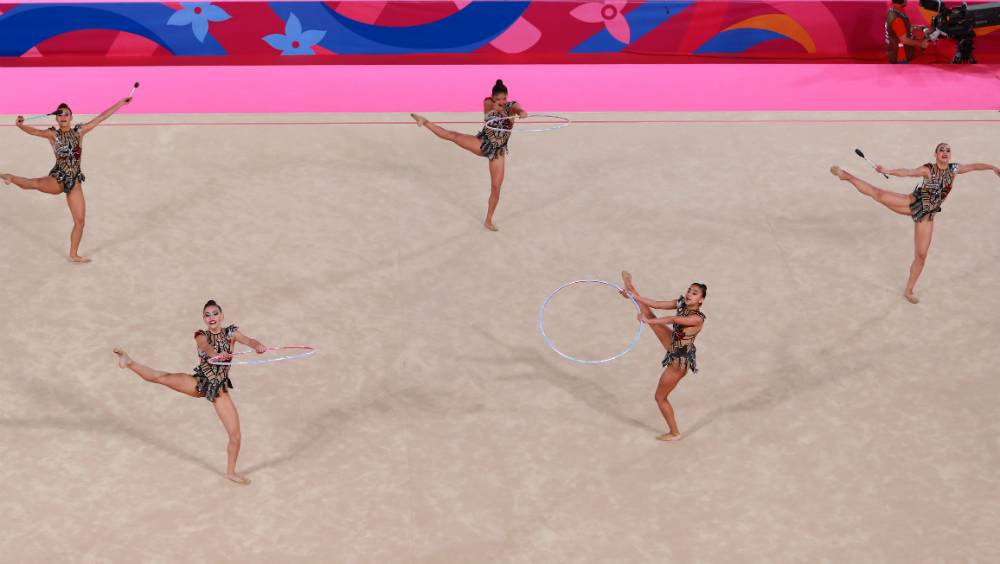 Histórico oro para México en gimnasia rítmica