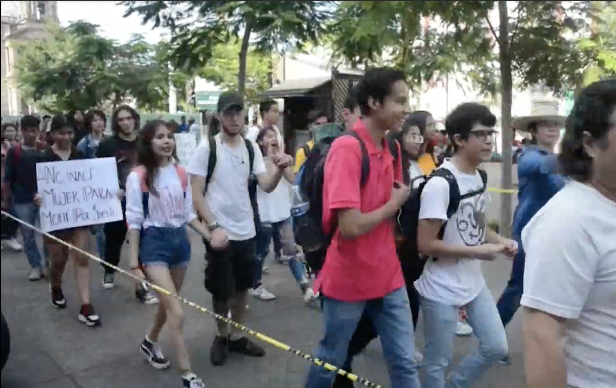 Intento de abuso sexual en México origina protesta estudiantil en Jalisco