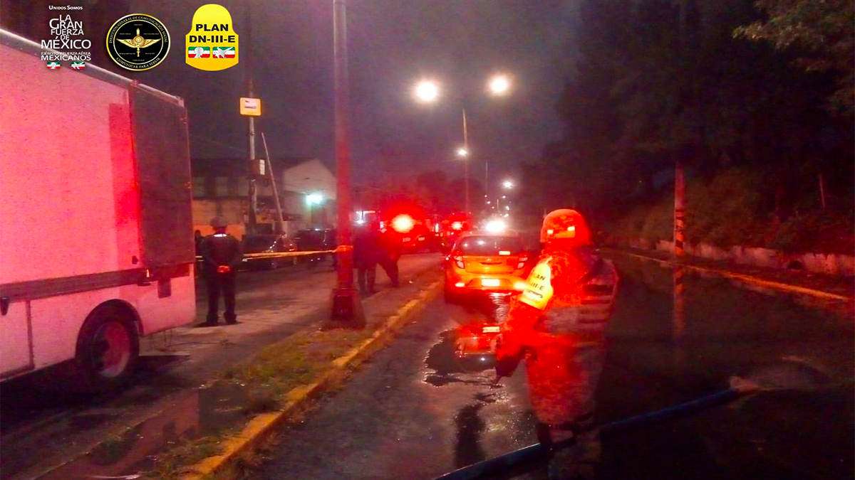 Aplican Plan DN-III-E en Gustavo A. Madero por lluvias