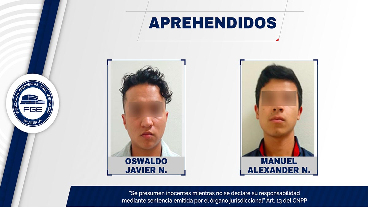 Detienen a dos hermanos por golpear y atropellar a hombre en Puebla