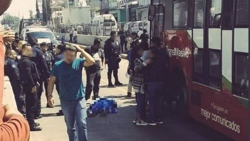 Muere hombre tras ser arrollado por Mexibús en Edomex