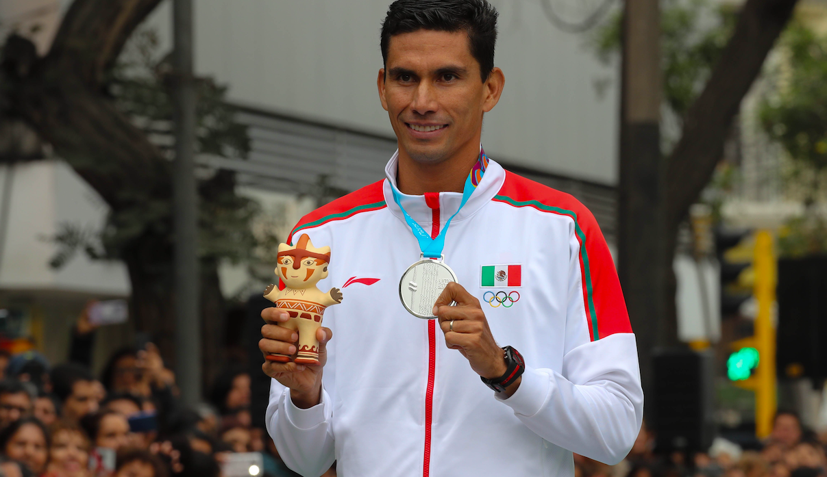 Horacio Nava obtiene medalla de plata en marcha en los Juegos Panamericanos Horacio Nava obtiene medalla de plata en marcha en los Juegos Panamericanos