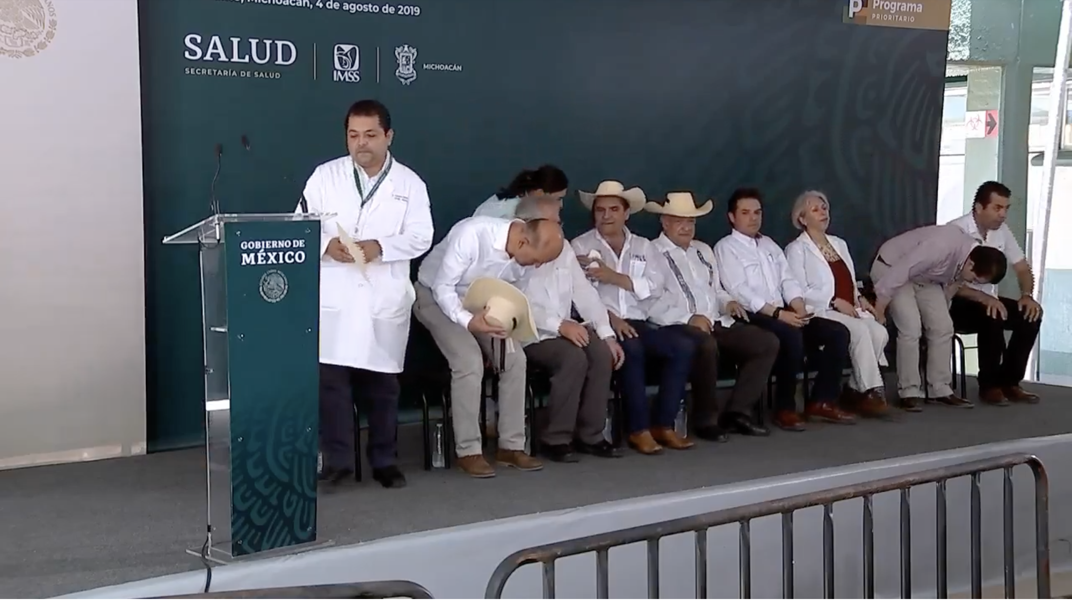 Mensaje de López Obrador tras visita al Hospital Rural de Huetamo, Michoacán