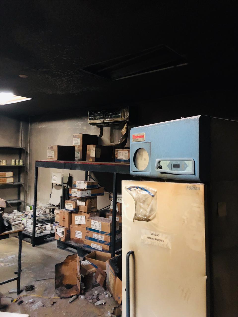 Conato de incendio en el Hospital General Manzanillo - incendio-2