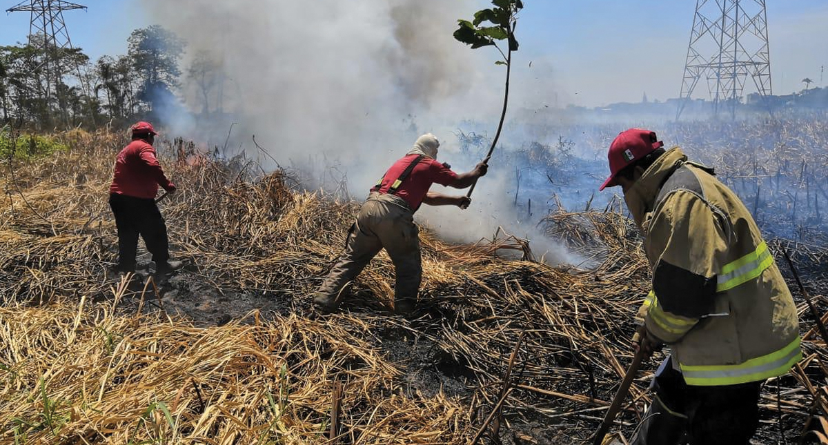 Mantienen alerta en Tabasco por incendios Mantienen alerta en Tabasco por incendios