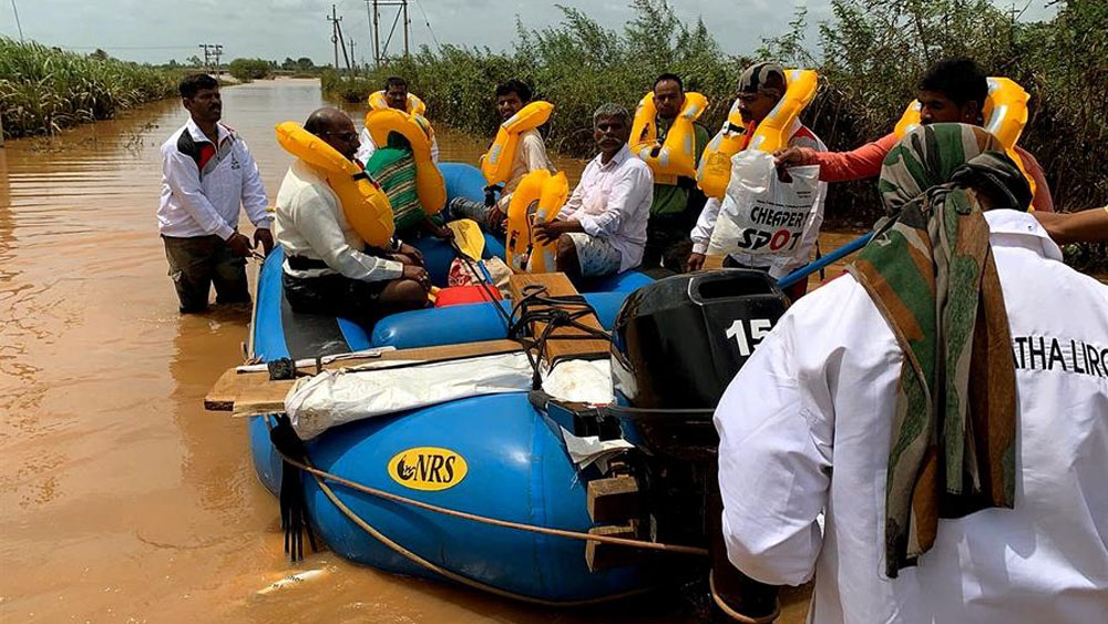 Al menos 184 muertos tras inundaciones en India