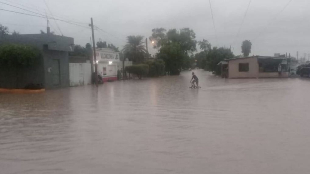 Lluvias del fin de semana en México dejaron dos muertos y cinco heridos - inundaciones-sinaloa