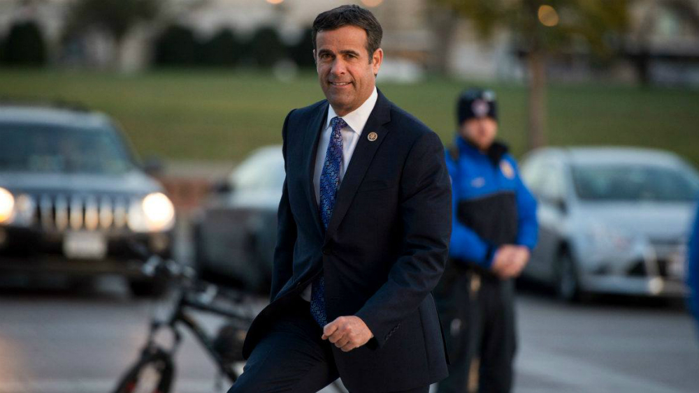 Trump retira nominación de John Ratcliffe como director nacional de inteligencia