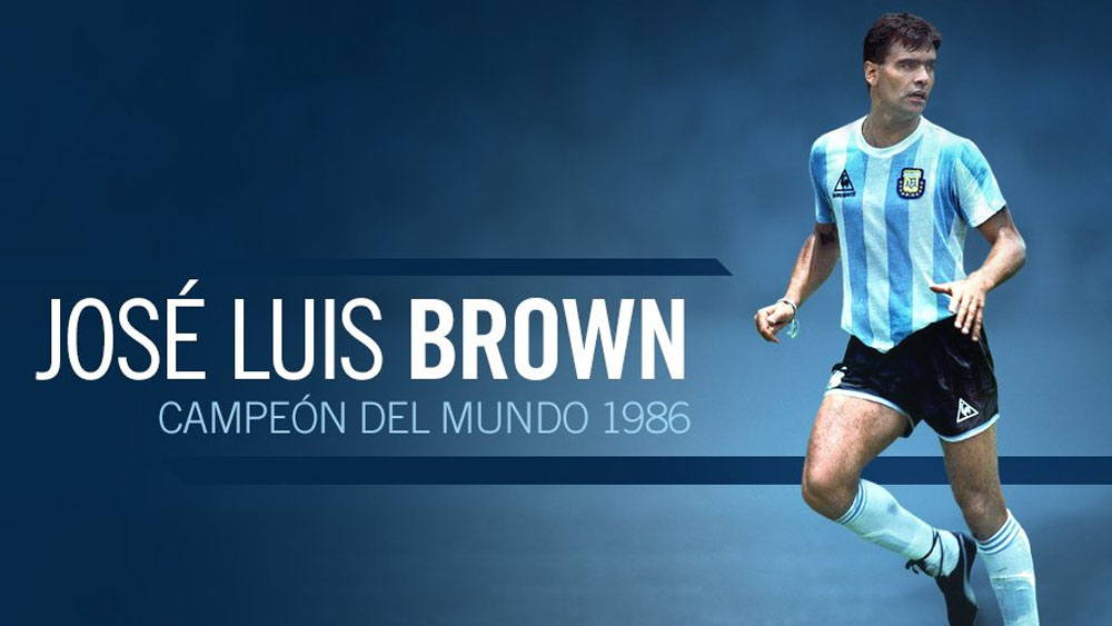 Murió José Luis ‘Tata’ Brown, campeón con Argentina en 1986 Murió José Luis ‘Tata’ Brown, campeón con Argentina en 1986