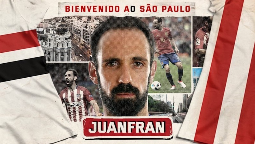 Sao Paulo anuncia contratación de Juanfran