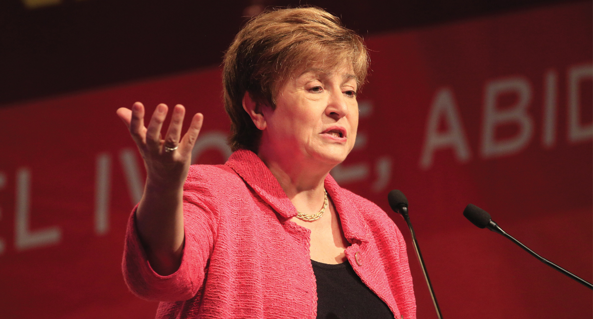 Kristalina Georgieva se convierte en candidata de la UE al FMI