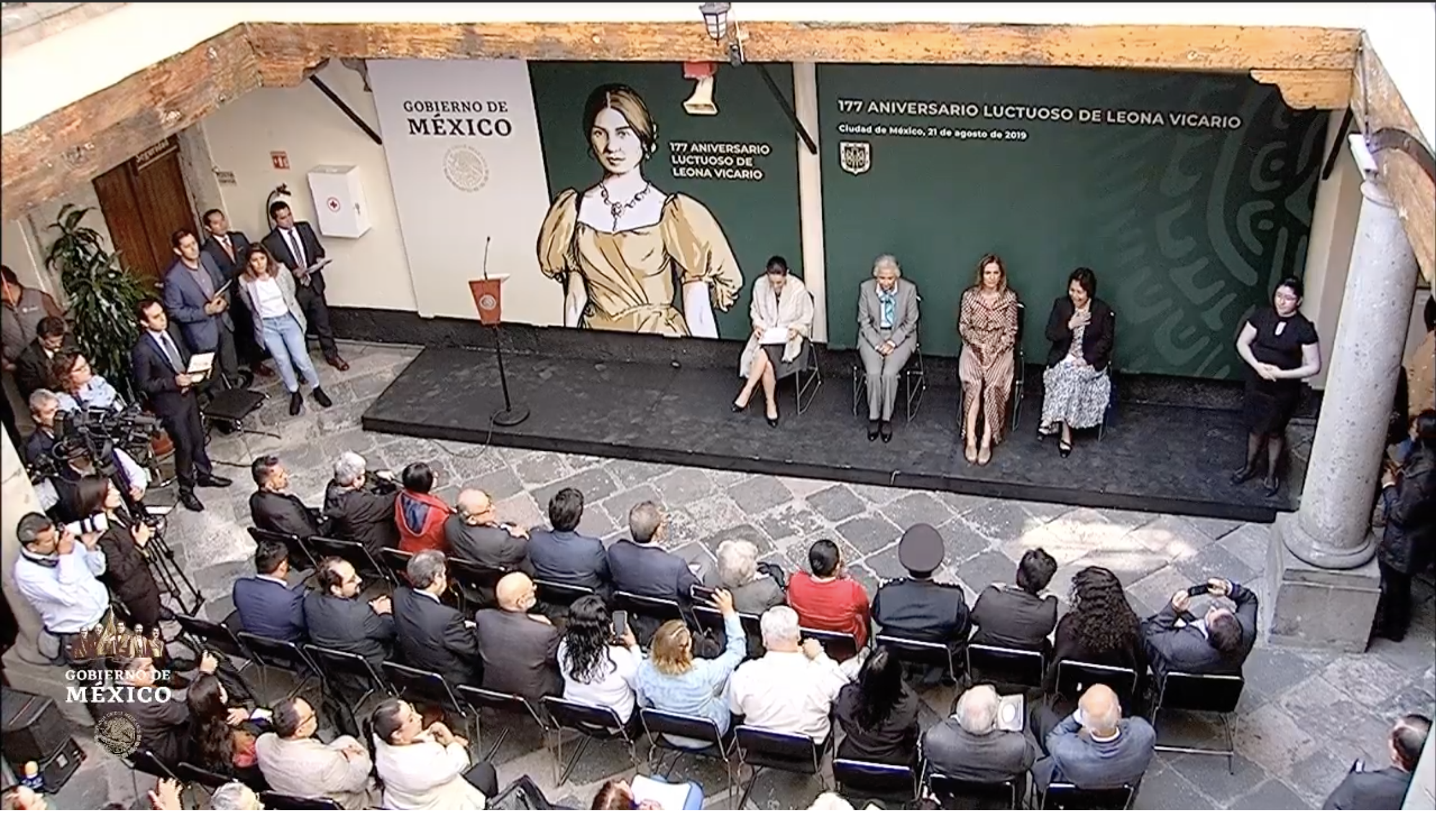 El 177 Aniversario Luctuoso de Leona Vicario