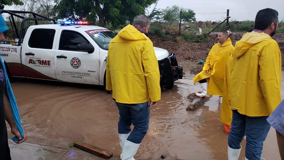 Suspenden clases en siete municipios de Sinaloa por lluvias
