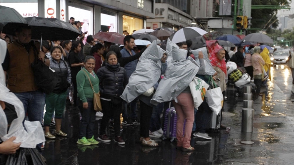 Prevén lluvias y caída de granizo en gran parte del país