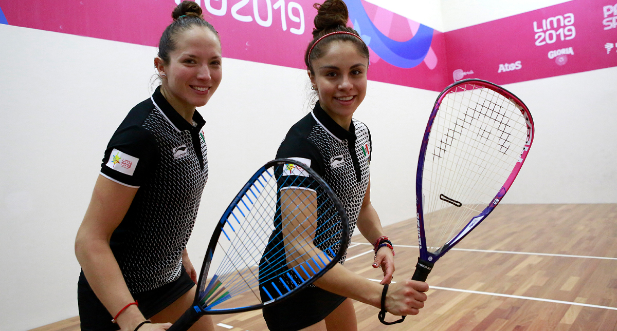 Equipo femenil de ráquetbol gana oro para México en Lima 2019