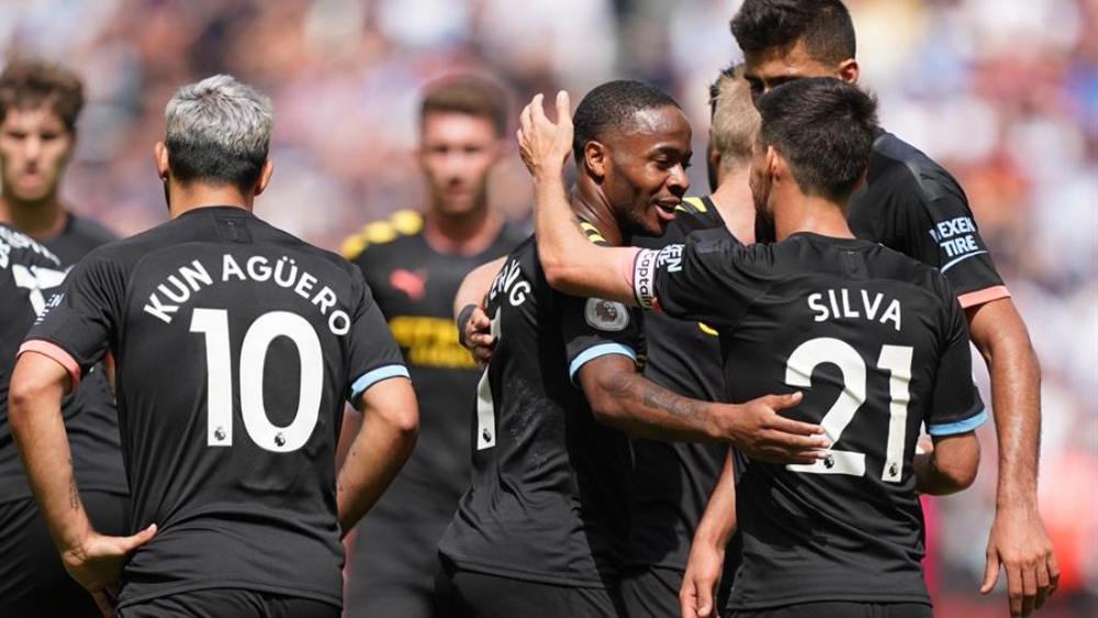 Manchester City inicia la Premier goleando al West Ham